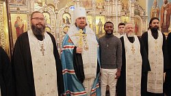 Студент из Анголы принял православие в Челябинске