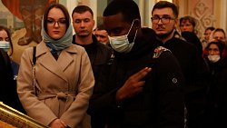 Студент из Анголы принял православие в Челябинске