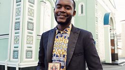 Студент из Анголы принял православие в Челябинске