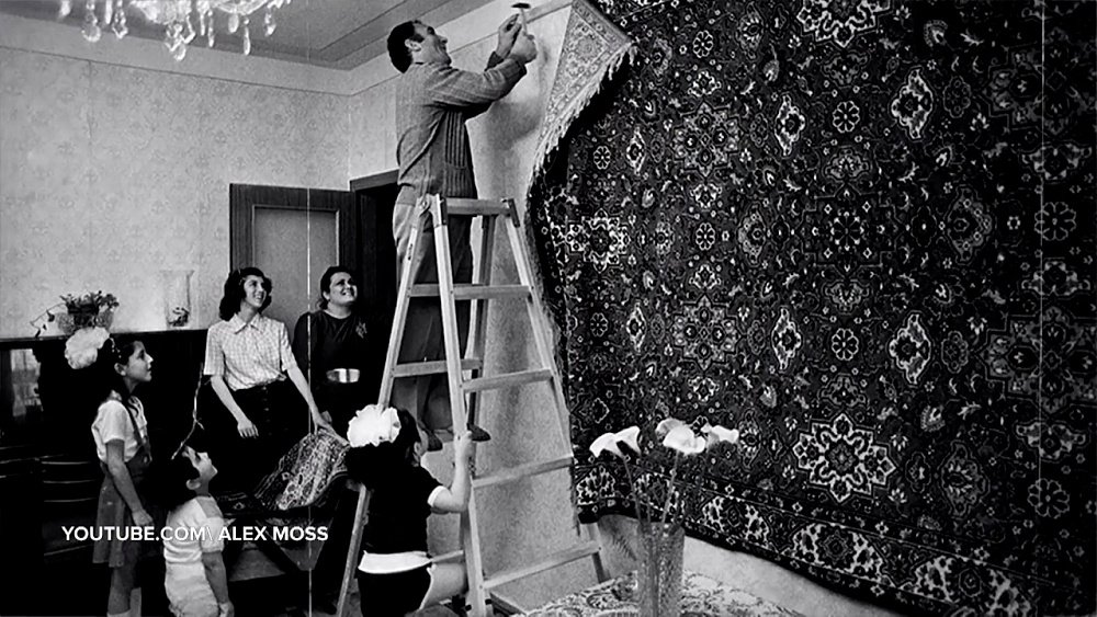 Ковры на стене в рубрике «Назад в СССР»