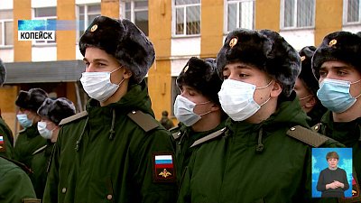 Призывники пополнили ряды Вооруженных Сил РФ