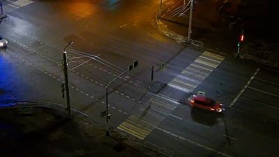 В Челябинске нетрезвый водитель снес дорожные знаки, уходя от преследования сотрудников полиции