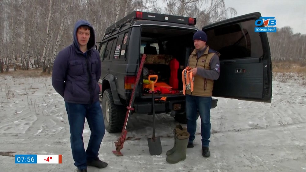 Готовимся к дороге зимой в сюжете «Зимний набор автомобилиста»