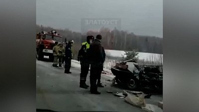 В Кусинском районе в смертельном ДТП погибли три человека