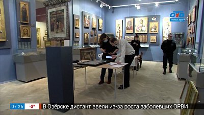 Челябинские картины отправились в Подмосковье в сюжете «Как перевозят картины»