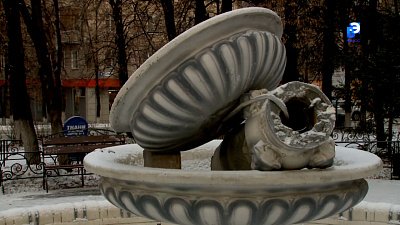 Фонтан в машгородке разрушили вандалы
