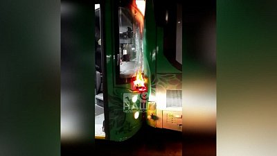 В Челябинске в аварию попали два автобуса