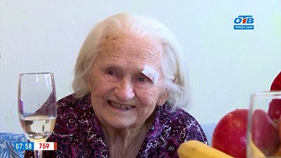 Вековой юбилей в сюжете «Ветеран Великой отечественной отмечает сто лет»