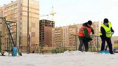 Жителям микрорайона «Академ Riverside» в Челябинске платят за уборку снега
