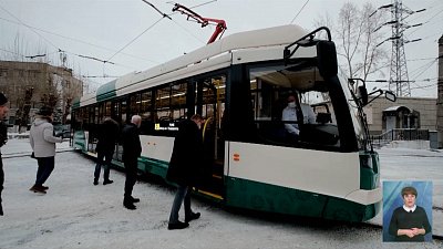 Текслер проверил ремонт трамвайных путей