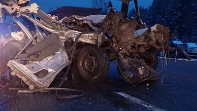 Смертельное ДТП возле Златоуста попало в объектив камеры