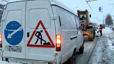 В Миассе идёт уборка дорог