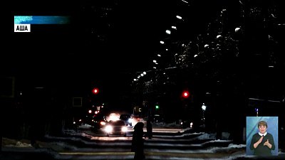 В Аше обновили уличные светильники