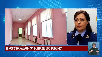 Школу наказали за выпавшего ребенка