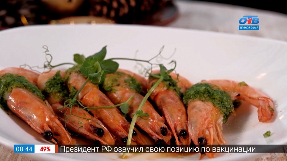 Рецепт необычных блюд в сюжете «Мастер-класс по новогодним блюдам»