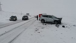 В лобовом столкновении автомобилей возле Магнитогорска погиб пассажир иномарки