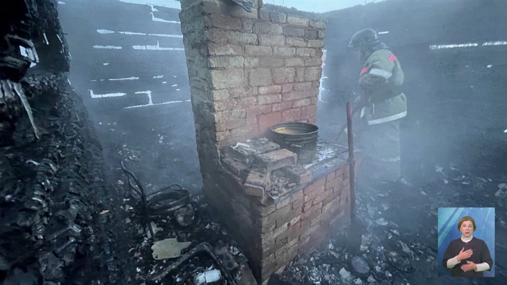 В Челябинской области на пожаре погибла женщина