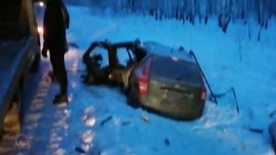 В Челябинской области мужчина скончался в ДТП на трассе