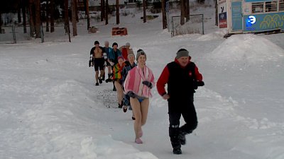 Моржи Миасса о купании в ледяной воде