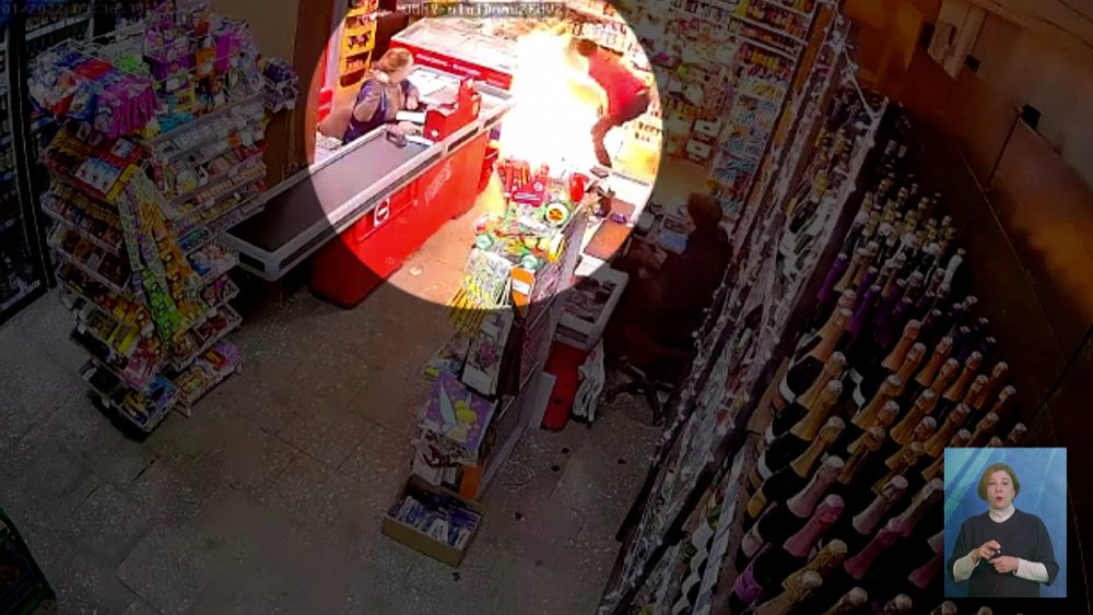 Южноуралец поджег продуктовый магазин в Пласте