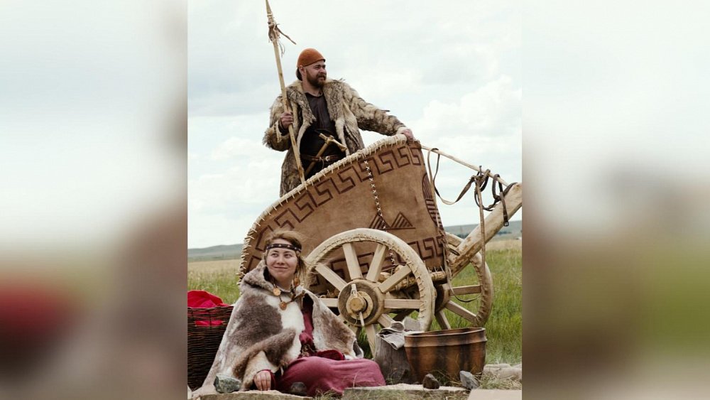 В челябинском аэропорту установят копию синташтинской колесницы бронзового века