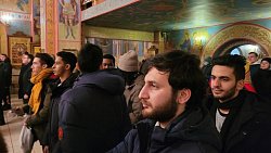 Иностранные студенты челябинского вуза окунулись в крещенскую купель