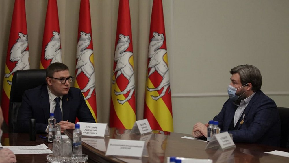 Алексей Текслер обсудил с замглавы «Русского народного собора» взаимодействие власти и церкви