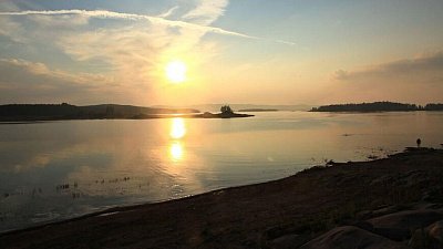 Красоты Челябинской области — озеро Аргази 