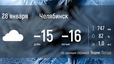 В Челябинской области будет солнечно и снежно