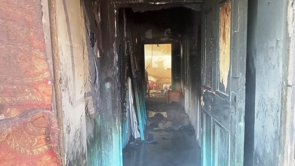 В Южноуральске при пожаре погиб четырехлетний мальчик