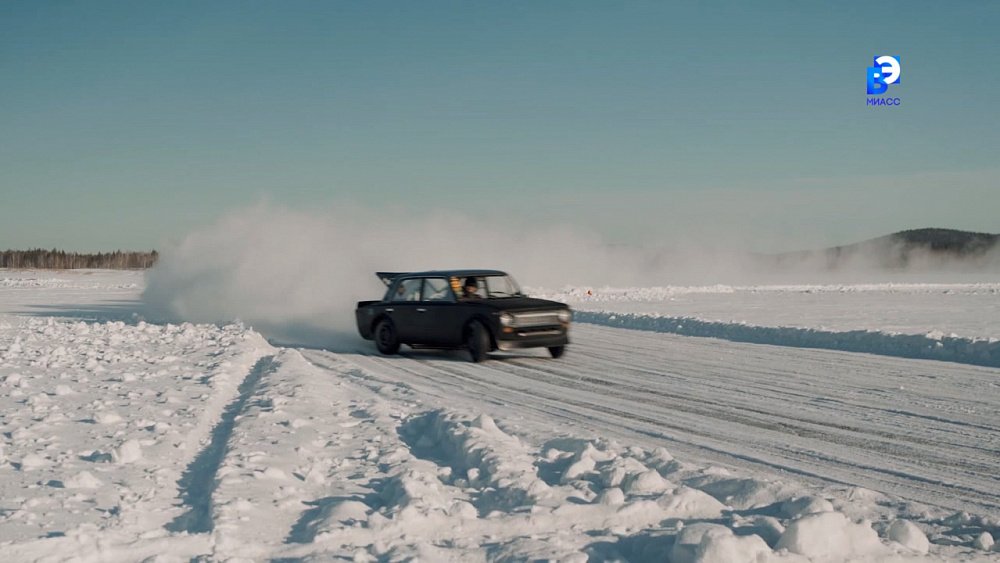 Гонки на льду проходят в Карабаше