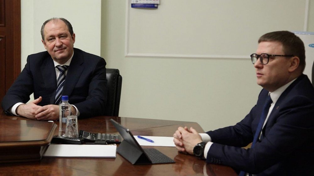 Алексей Текслер и зампред Военно-промышленной комиссии РФ обсудили развитие южноуральской оборонки