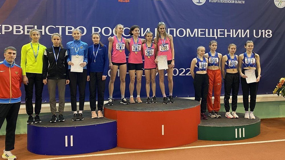 Южноуральские легкоатлеты заняли третье командное место на первенстве России