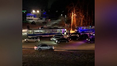 Массовое ДТП в Златоусте сняли на видео