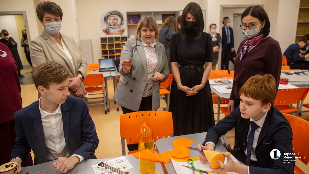 Ирина Текслер посетила современный образовательный комплекс «Эрудит»