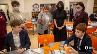 Ирина Текслер посетила современный образовательный комплекс «Эрудит»
