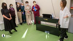 Ирина Текслер посетила современный образовательный комплекс «Эрудит»