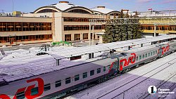 Дом на рельсах — в Челябинске презентовали поезд будущего