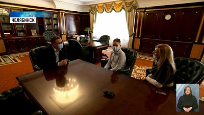 Школьник встретился с губернатором