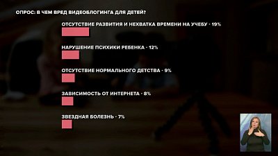 В чем вред видеоблогинга для детей?
