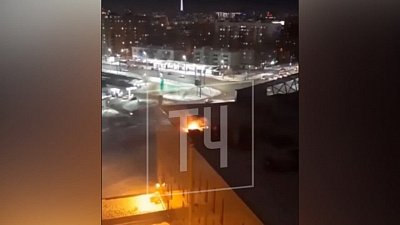 Пожар в ресторане «Старый Ереван» в Челябинске попал на видео