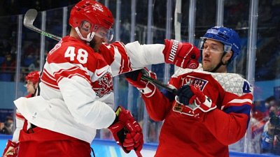 Сборная Чехии с тремя хоккеистами «Трактора» уступила Дании на Олимпийских играх — 2022
