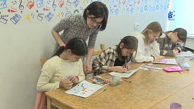 Миасцы рисуют на тему Олимпийских игр 2022