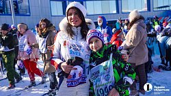 На старт «Лыжни России — 2022» в Челябинске вышли около шести тысяч горожан