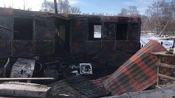 Под Челябинском на пожаре погибли два охранника