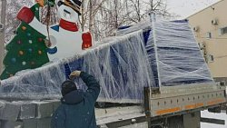 В Челябинске начали демонтировать ледовые городки