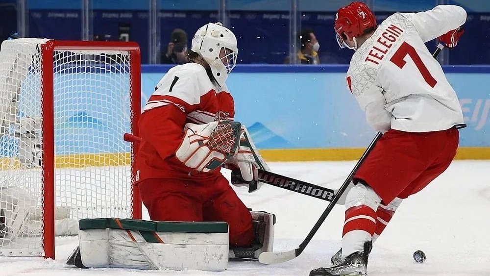 В четвертьфинале олимпийского хоккейного турнира сборная России сыграет с Данией