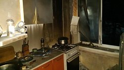 В Златоусте на пожаре в квартире погибла женщина
