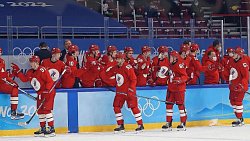 Сборная России по хоккею обыграла Данию в четвертьфинале Олимпийских игр в Пекине