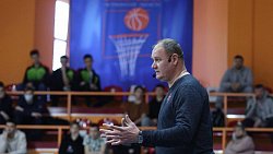 Легенда отечественного баскетбола дал мастер-класс для челябинских игроков